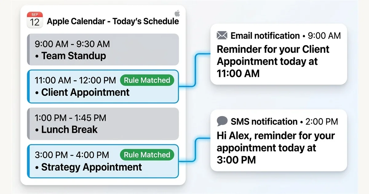 How to Set Up and Send Apple Calendar Reminders