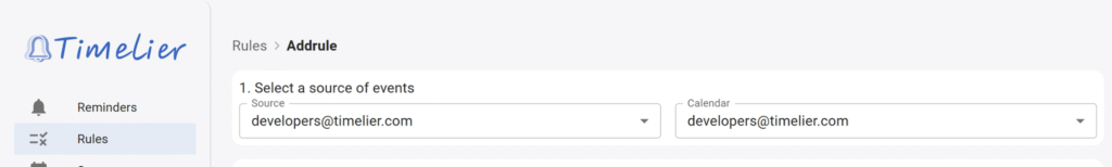 timelier screenshot